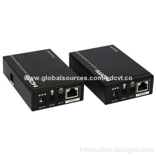 HDMI Extenders, Over Single 50m/164ft UTP Cables with IR Control